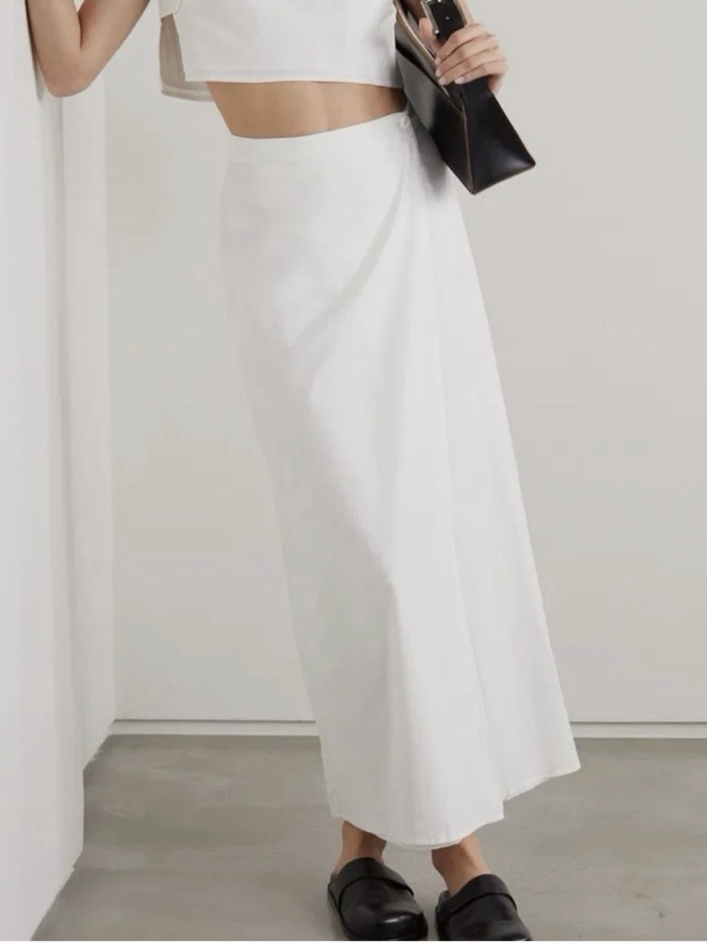 Reformation Mylie 2 piece High-Waist Midi Skirt Crop Top - Women